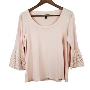 Banana Republic Bell Sleeve Lace Trim Tunic - MP